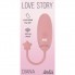 ВИБРО ЯЙЦО С ПРИЛОЖЕНИЕМ DIANA LOVE STORY PINK 