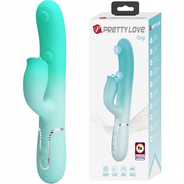 Вибратор Thumping and Licking Pretty Love BW-500035-4