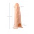 Фаллопротез RealStick Strap-On Oberon, TPE, телесный, 14 см