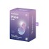 Вакуумный стимулятор клитора Satisfyer Pixie Dust, силикон, фиолетовый, 9,4 см