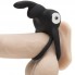 Вибронасадка с кольцом Happy Rabbit Cock Ring черная