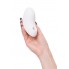 Вакуум-волновой стимулятор клитора с вибрацией Satisfyer Vulva Lover 2, силикон, белый, 11,9 см