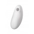 Вакуум-волновой стимулятор клитора с вибрацией Satisfyer Vulva Lover 2, силикон, белый, 11,9 см