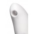 Вакуум-волновой стимулятор клитора с вибрацией Satisfyer Vulva Lover 2, силикон, белый, 11,9 см