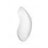 Вакуум-волновой стимулятор клитора с вибрацией Satisfyer Vulva Lover 2, силикон, белый, 11,9 см