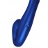 Страпон безремневой L`Eroina APP ARDEE с управлением от приложения и пульта, силикон, синий, 31 см