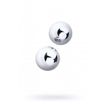 Вагинальные шарики Metal by TOYFA, металл, серебристые, Ø 3 см