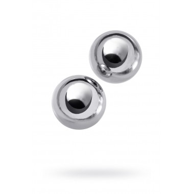 Вагинальные шарики Metal by TOYFA, металл, серебряные, Ø 2,5 см