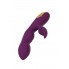 Вибратор с клиторальным стимулятором L'Eroina Octar, силикон, фиолетовый, 24,5 см