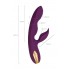 Вибратор с клиторальным стимулятором L'Eroina Octar, силикон, фиолетовый, 24,5 см