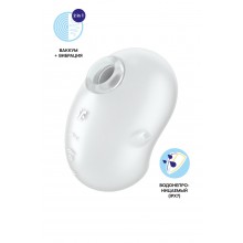Вакуум-волновой стимулятор клитора с вибрацией Satisfyer Cutie Ghost, силикон, белый, 9,1 см Вакуум-волновой стимулятор клитора с вибрацией Satisfyer Cutie Ghost, силикон, белый, 9,1 см