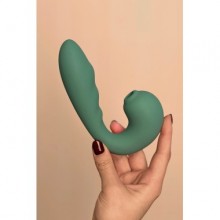 Вибратор с вакуумной стимуляцией Duo Viro из жидкого силикона (SENSORA) Вибратор с вакуумной стимуляцией Duo Viro из жидкого силикона (SENSORA)