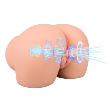 Мастурбатор с вибрацией и всасыванием Cutie Lush