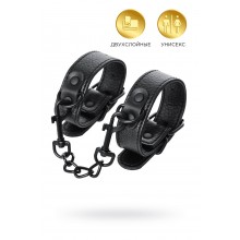 Наручники TOYFA Theatre, PU кожа, черный, 26,5 см Наручники TOYFA Theatre, PU кожа, черный, 26,5 см