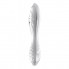 Двусторонний фаллоимитатор Satisfyer Dazzling Crystal 1, стекло, прозрачный, 18,5 см