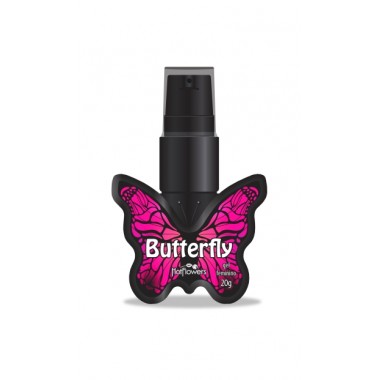 Жидкий вибратор BUTTERFLY со вкусом вишни.