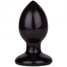 Анальный плаг Glide M, L 85 мм, D 47 мм, цвет чёрный арт. 420703