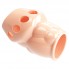 Рельефная насадка с открытой головкой Pretty Love Oscar BI-026247