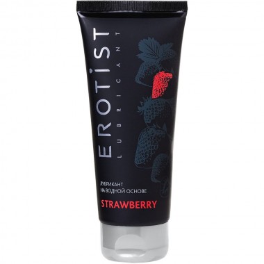ЛУБРИКАНТ EROTIST НА ВОДНОЙ ОСНОВЕ STRAWBERRY, 100 МЛ