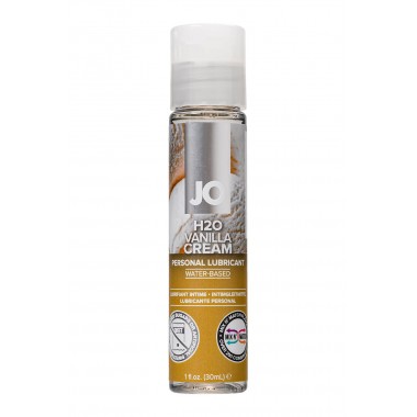 Вкусовой лубрикант Ваниль JO Flavored Vanilla H2O 1oz - 30 мл.