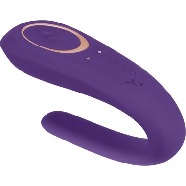 МНОГОФУНКЦИОНАЛЬНЫЙ СТИМУЛЯТОР ДЛЯ ПАР SATISFYER PARTNER TOY, СИЛИКОН, ФИОЛЕТОВЫЙ, 18,5СМ