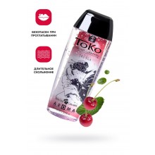 ЛУБРИКАНТ SHUNGA TOKO AROMA НА ВОДНОЙ ОСНОВЕ, СО ВКУСОМ ВИШНИ, 165 МЛ