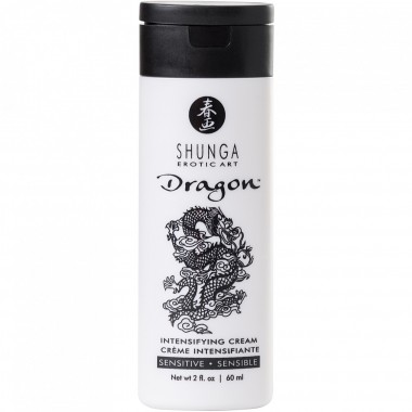УСИЛИВАЮЩИЙ КРЕМ ДЛЯ ПАР SHUNGA DRAGON SENSITIVE, ЭФФЕКТ «ЛЕДЯНОГО ОГНЯ», 60 МЛ