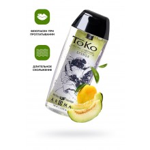 ЛУБРИКАНТ SHUNGA TOKO AROMA НА ВОДНОЙ ОСНОВЕ, СО ВКУСОМ ДЫНИ И МАНГО, 165 МЛ