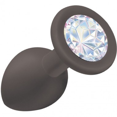 АНАЛЬНАЯ ПРОБКА EMOTIONS CUTIE SMALL BLACK MOONSTONE CRYSTAL
