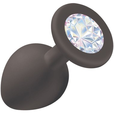 АНАЛЬНАЯ ПРОБКА EMOTIONS CUTIE MEDIUM BLACK MOONSTONE CRYSTAL