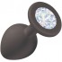 АНАЛЬНАЯ ПРОБКА EMOTIONS CUTIE MEDIUM BLACK MOONSTONE CRYSTAL