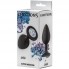 АНАЛЬНАЯ ПРОБКА EMOTIONS CUTIE MEDIUM BLACK MOONSTONE CRYSTAL