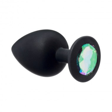 АНАЛЬНАЯ ПРОБКА EMOTIONS CUTIE LARGE BLACK MOONSTONE CRYSTAL