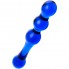 ДВУСТОРОННИЙ ФАЛЛОИМИТАТОР SEXUS GLASS, СТЕКЛО, СИНИЙ, 20,5 СМ