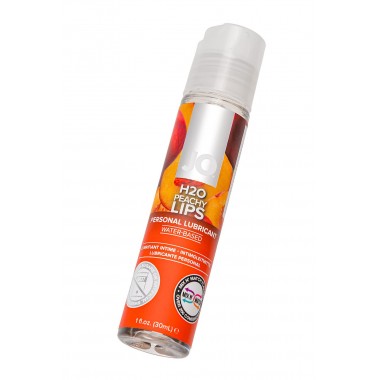 Вкусовой лубрикант Персик JO Flavored Peachy Lips 1oz - 30 мл.