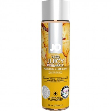 Вкусовой лубрикант Ананас JO Flavored Juicy Pineapple , 5.25 oz - 120 мл.