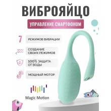 ВИБРАТОР И ТРЕНАЖЁР КЕГЕЛЯ, MAGIC MOTION FUGU, ЗЕЛЕНЫЙ, 12 СМ