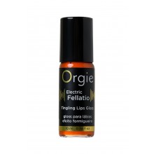 БЛЕСК ДЛЯ ГУБ С ВИБРИРУЮЩИМ ЭФФЕКТОМ ORGIE SEXY VIBE ELECTRIC FELLATIO, 10 МЛ