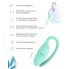 ВИБРАТОР И ТРЕНАЖЁР КЕГЕЛЯ MAGIC MOTION KEGEL REJUVE, ЗЕЛЕНЫЙ, 17,5 СМ