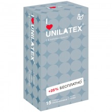 Презервативы Unilatex, dotted, латекс, точечные, 19 см, 5,4 см, 15 шт.