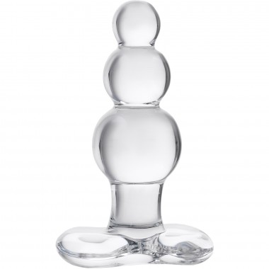 АНАЛЬНАЯ ВТУЛКА SEXUS GLASS, СТЕКЛО, ПРОЗРАЧНАЯ, 10,5 СМ, Ø 3,5 СМ