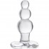 АНАЛЬНАЯ ВТУЛКА SEXUS GLASS, СТЕКЛО, ПРОЗРАЧНАЯ, 10,5 СМ, Ø 3,5 СМ