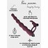 ВИБРОНАСАДКА ДЛЯ ДВОЙНОГО ПРОНИКНОВЕНИЯ PURE PASSION JUNGLE BUNNY WINE RED