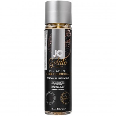 Вкусовой лубрикант "Яркий вкус двойного шоколада" / Gelato Decadent Double Chocolate 4oz - 120 мл.
