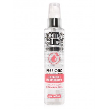 Увлажняющий интимный гель ACTIVE GLIDE PREBIOTIC, 100 г