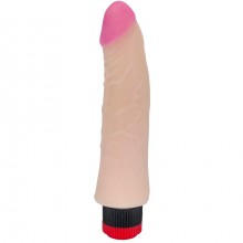 ВИБРОМАССАЖЁР-РЕАЛИСТИК COCK NEXT LOVETOY, TPR, ТЕЛЕСНЫЙ, 17,5 СМ