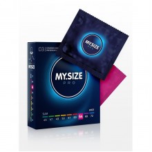 Презервативы My.Size, латекс, 22,3 см, 6,4 см, 3 шт. Презервативы My.Size, латекс, 22,3 см, 6,4 см, 3 шт.