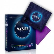 Презервативы My.Size, латекс, 22,3 см, 6,9 см, 3 шт. Презервативы My.Size, латекс, 22,3 см, 6,9 см, 3 шт.