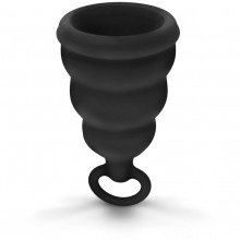 Gvibe Gcup Black силиконовая менструальная чаша с защитой от протечек, 10 мл
