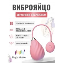 MAGIC Виброяйцо SUNDAE розовое